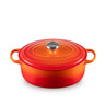 Le Creuset - 4.7 L (5 QT) Flame French Oval Dutch Oven