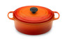 Le Creuset - 4.7 L (5 QT) Flame French Oval Dutch Oven