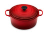 Le Creuset - 5.3 L (5.5 QT) Cherry French Round Dutch Oven