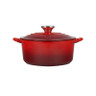 Le Creuset - 1.9 L (2 QT) Cherry Heart Shaped Dutch Oven