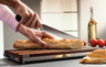 Wusthof - Thermo Beech Bread Cutting Board With Stainless Steel Tray 15.75" x 9.5" x 1" - 7292