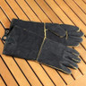 Chef Master- Extra Long Leather Barbeque Gloves