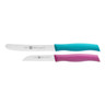 Zwilling - TWIN Grip Turquoise & Pink 2 Pc Knife Set - 1002686