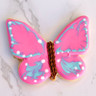 Ann Clark Cookie Cutters - 3.5" Fancy Butterfly Cookie Cutter