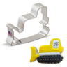 Ann Clark Cookie Cutters - Bulldozer Cookie Cutter