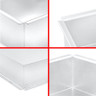 Crown - 18" x  2"  Square Aluminum Cake Pan - 2918