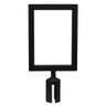 Winco - Black Sign Frame for Stanchion System
