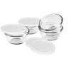 Anchor Hocking - 8 Piece Custard Cups With Lids