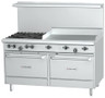 Garland - G-Series 48" Natural Gas Range w/ 2 Storage Bases & 48" Griddle - G48-G48SS