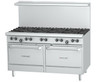 Garland - G-Series 60" Natural Gas Range w/ 2 Standard Ovens & 10 Open Burners - G60-10RR