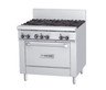 Garland - GF Series 36" Natural Gas Range w/ 1 Standard Oven, 2 Open Burners & 24" Griddle - GF36-2G24R