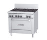 Garland - GF Series 36" Natural Gas Range w/ 1 Standard Oven, 6 Open Burners & Electric Spark Ignition 240V - GFE36-6R