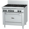 Garland - GF Series 36" Natural Gas Range w/ 1 Standard Oven, 36" Griddle & Electric Spark Ignition 115V - GFE36-G36R