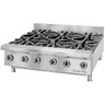 Garland - HD Counter 36" Natural Gas Hot Plate w/ 6 Open Burners - GTOG36-6