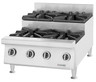 Garland - HD Counter 24" Liquid Propane Step-Up Hot Plate w/ 4 Open Burners - GTOG24-SU4