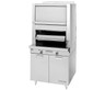 Garland - Master Series Natural Gas Heavy Duty Upright Broiler w/ 1 Infrared Deck, Warming Oven & Storage Base - M100XSM