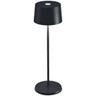 Zafferano -  Olivia Pro Black LED Cordless Table Lamp - LD0850D4