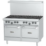 Garland - U Series 48" Natural Gas Range w/ 2 Ovens & 8 Open Burners - U48-8LL