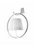 Zafferano - Poldina Pro White LED Magnetic Wall Lamp w/ Bracket - LD0289B4