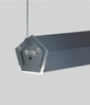 Zafferano - Pencil Dark Grey LED Cordless Small Light w/ Horizontal Suspension Kit - LD0800-HS-G3