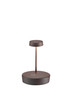 Zafferano - Swap Pro Mini Rust LED Cordless Table Lamp - LD1011R3