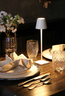 Zafferano - Poldina Pro Micro White LED Cordless Table Lamp - LD0490B3