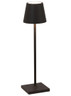 Zafferano - Poldina Pro Micro Black LED Cordless Table Lamp - LD0490D3