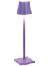 Zafferano - Poldina Pro Micro Lilac LED Cordless Table Lamp - LD0490L3