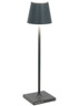 Zafferano - Poldina Pro Micro Dark Grey LED Cordless Table Lamp - LD0490N3