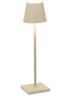 Zafferano - Poldina Pro Micro Sand LED Cordless Table Lamp - LD0490S3