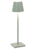 Zafferano - Poldina Pro Micro Sage LED Cordless Table Lamp - LD0490G3