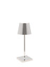 Zafferano - Poldina Pro Mini Glossy Chrome LED Cordless Table Lamp - LD0420C4