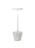 Zafferano - Poldina Pro UpsideDown White LED Cordless Table Lamp - LD0420B4