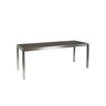 EMU - Sid Wenge/Brushed Aluminum Community Dining Table - 1549-06-402