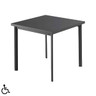 EMU - Star 40" Iron ADA Compliant Square Table - 303-22