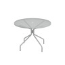 EMU - Cambi 36" Round Cement Grey Dining Height Table - 813-73