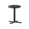 EMU - Darwin 24" Round Tilt-Top Black Nesting Table - 848-24