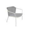EMU - Darwin White Lounge Chair - 524-23