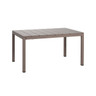 Nardi - Rio 140 Tortora Taupe Aluminum Extendable Table - 48659.10.000
