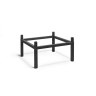 Nardi - Cube 28" Square Anthracite Bar Table - 47852+47952.02.000
