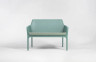 Nardi - Net Salice Green Bench/Love Seat (2 Pack) - L-Nar-40338.04