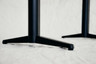 No-Rock - Trail Dining Height T-Base Self-Stabilizing Table Base - TTST22BK-DINING.BLACK