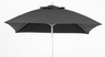 Frankford - Oasis 7.5' Square Dark Grey Umbrella - FF-OASIS-7.5'SQ-DARK.GREY