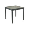 BUM - Marco 32" Square Anthracite/Grey Polywood Dining Table - T-MARCO-DT516-32S-GA
