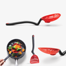 Dreamfarm - 13" Lestrain Big Red Strainer Scoop