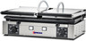 Omcan - Elite Series 10" x 19" Double Panini Grill w/ Ribbed Top & 1/2 Grooved & Smooth Bottom Grill Surface - 11380