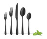 Frieling - Amefa Austin 20PC Matte Black Flatware Set 18/0