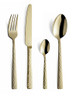 Frieling - Amefa Felicity 20PC Hammered Champagne Flatware Set 18/0