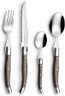 Laguiole - Tradition Pepper 24 PC Flatware Set 18/0