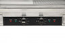 Omcan - 24" Countertop Stainless Steel Electric Griddle w/ Half Smooth & Half Ribbed Cooking Area - 41373